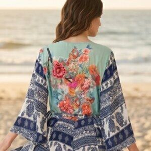 Aratta Silent Journey Savannah High Low Wrap Dress